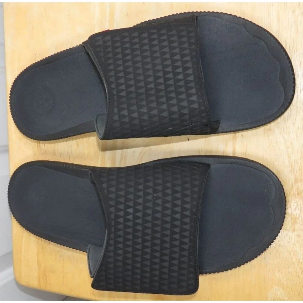Olukai Halo Olu-M Slide Sandals Hook & Loop Adjustable Men's Size US 14/EU 47